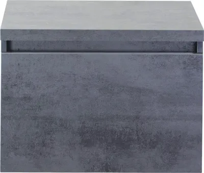 Produktbild von Sanox Waschtischunterschrank Frozen BxHxT 60 x 43,6 x 45 cm Frontfarbe beton anthrazit