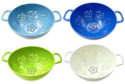 Image de Ensemble de 4 passoirs de cuisine multifonctionnels - Égouttement rapide