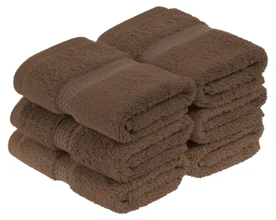 Produktbild von Superior Handtuch-Set, ägyptische Baumwolle, 33 x 33 cm, Schokolade, 6-teilig