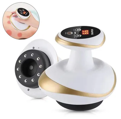 Produktbild von Vakuum-Cellulite-Massagegerät, Anti Cellulite Massagegerät – 10 Stahlkugeln, 9 Stufen, Heizfunktion, LED – Für Hautstraffung & Faltenreduktion