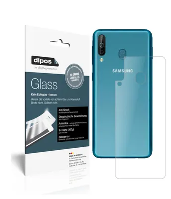 A product packaging for a screen protector and the screen protector itself placed on a phone.