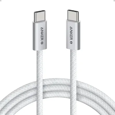 Immagine prodotto di Anker Zolo cavo di alimentazione e dati, 1 m, da USB Tipo-C (T) a USB Tipo-C (T), 240 W, nylon intrecciato, nero, "A8060H21" - 0194644288761