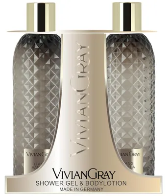 Produktbild von VIVIAN GRAY 3529 Gemstone Duschgel & Body Lotion Ylang & Vanilla (600 ml)