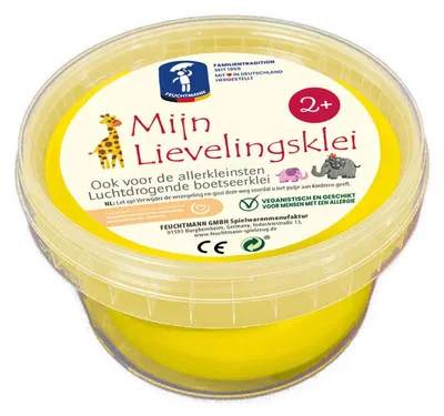 Image de Mon argile préférée - jaune, 500gr.
