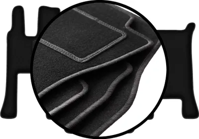 Image de tapis de sol en velours pour Mercedes Actros MP4 (2011-)