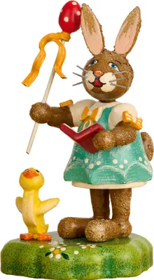 Produktbild von Hubrig Volkskunst 'Hasenmusikant - Ostermelodien 7cm' 2026