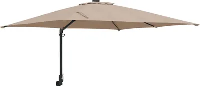 Image de vidaXL Parasol de jardin Taupe 248,5 x 247,5 x 160 cm