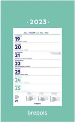 Produktbild von Brepols wandkalender week 2026 gelijmd