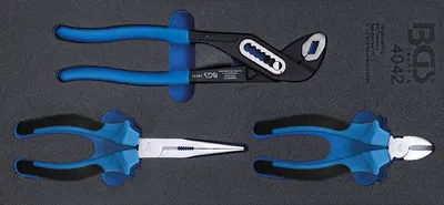 Obrázek produktu pro BGS technic Tool Tray 1/3: Pliers Set, 888 mm, 888 g
