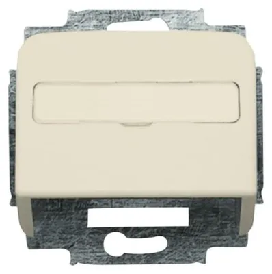 Imagen del producto de Busch-Jaeger 1724-0-1002, color beige, plateado, marca Busch-Jaeger, 55 mm, 54 mm, 3,9 cm, 1 unidad