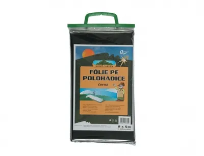 Image de Feuille PE demi-feuille noire 0,09mm 2x5m