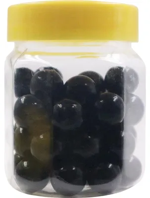 Produktbild von EDUPLAY 370167 40 schwarze Perlen zu Perlenbild-Baukasten, schwarz