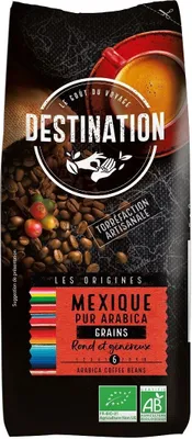 Produktbild von 100 % ARABICA-KAFFEEBOHNEN AUS MEXIKO, FAIR FOR LIFE , 1 kg – DESTINATION
