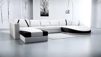 Zdjęcie produktu dla Skórzana sofa kanapa część dzienna narożnik zestaw narożny nowoczesna sofa A1122