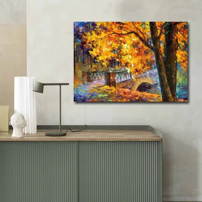 Produktbild von Wallity, 70100FAMOUSART- CVT1521, Bunt, Leinwandbilder, 70 x 100 cm, 100% Wildleder -Leinwand
