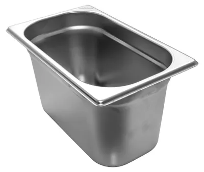 Produktbild von Gastronormbehälter 1/3 aus Edelstahl, 5,7 Liter, Tiefe 150 mm