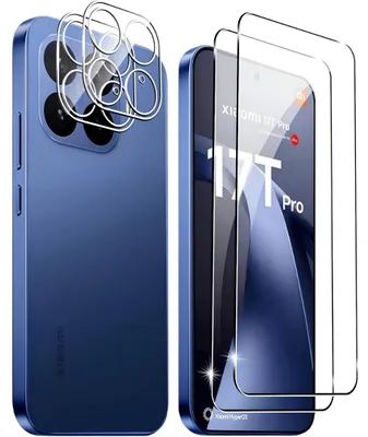 Produktbild von 2X Schutzglas für Xiaomi 17T Pro Display Kamera Schutz Hartglas Full Screen Cover 9H