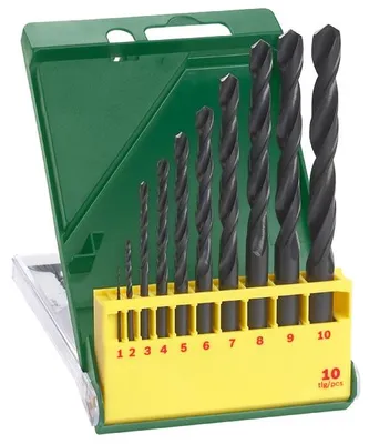 Produktbild von Metallbohrer-Set HSS-R, 10-teilig, 1 - 10 mm