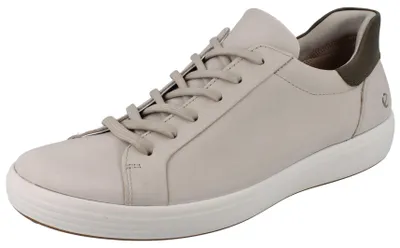 Produktbild von ECCO Soft 7 M Herren Sneaker beige grün Nubukleder - Größe: 45
