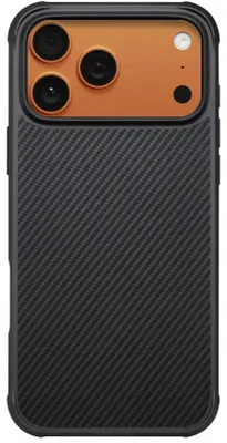 Immagine prodotto di Pitaka Aramid Proguard Magsafe Custodia per Iphone 17 Pro Nero Grigio
