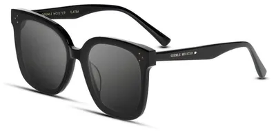 Produktbild von Gentle Monster Her 01 Flatba Uni Sonnenbrille, Set aus schwarzer und weißer Sonnenbrille, 2022