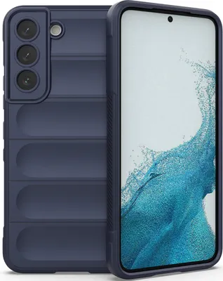 Immagine prodotto di Custodia per Samsung Galaxy S23 Custodia protettiva in silicone TPU morbido antiurto blu scuro