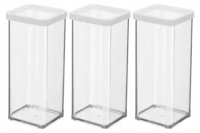Produktbild von Rotho Loft 3er-Set Vorratsdosen Lebensmittelbehälter 1,5L