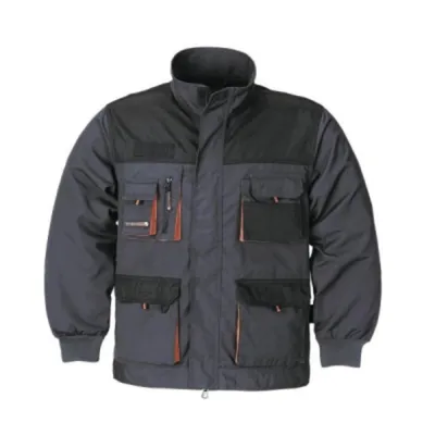Immagine prodotto di Giacca da uomo taglia 48 grigio scuro/nero/arancione
