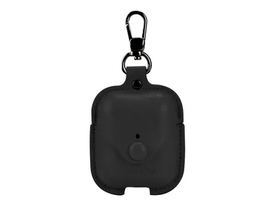 Obrázok produktu pre TerraTec Air Box - Puzdro na slúchadlá - polykarbonát - čierna koža - pre Apple AirPods (1. generácia, 2. generácia)