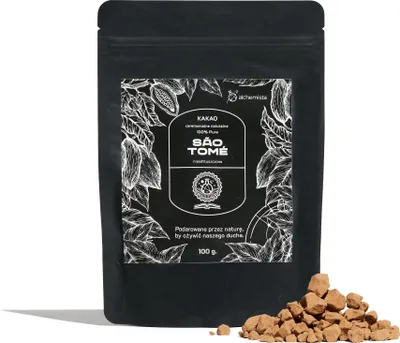 Obrázok produktu pre Obradové kakao zo Svätého Tomáša a Princovho ostrova, 100 g