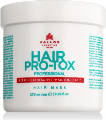 Obrázok produktu pre Kallos Hair Pro-Tox Mask 275 ml