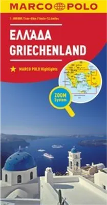 Produktbild von MARCO POLO Länderkarte Griechenland 1:800 000