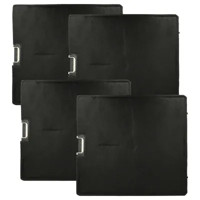 Produktbild von vhbw 4x Aktivkohlefilter kompatibel mit Miele DA 6996 W, DA 6086 W, DA 60x6 W, DA 6796 W, DA 6096 W, DA 6998 W Dunstabzugshaube - 34 x 31 x 2,2 cm