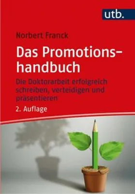 Obrázok produktu pre Das Promotionshandbuch