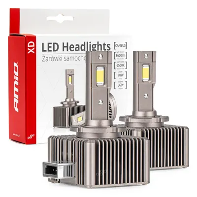 Produktbild von LED Zündlampen für D8S 6500K Canbus 8600lm Set AMIO-03315 Xenon Ersatz
