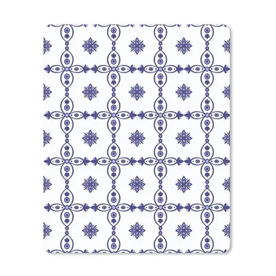 Produktbild von MuchoWow® Mauspad Mousepad Portugal - Muster - Blau 30x40 cm - Mousepads - Maus Mat - Pad - Mausunterlage - Mausmatten