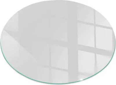 Obrázek produktu pro Skleněná podlahová deska pro Fi 80 cm - Skleněná krbová deska - Skleněná krbová deska - Ochranné sklo - Ochranná deska proti jiskrám - Skleněná podlahová deska proti ohni - Tepelná ochrana - Ochrana podlahy ze skla - Barva šedá