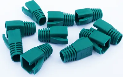Produktbild von DATACOM Kappe für RJ45 (CAT6A,CAT7) grün (10 Stk.)