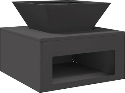 Obrázok produktu pre vidaXL Ohnisko čierne 50 x 50 x 40 cm oceľ
