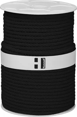 Produktbild von Rope Universalseil Polypropylenseil 8mm 50m schwarz auf Rolle