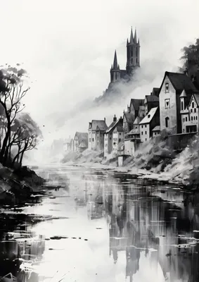 Produktbild von Plakat 29,7x42cm Nebelreflexion