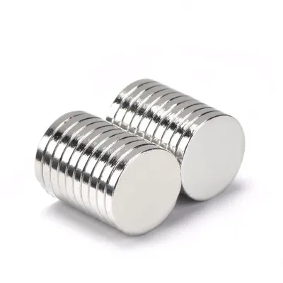 Immagine prodotto di Magneti al neodimio, forma disco, dimensioni 14 x 2 mm, confezione da 5 pezzi