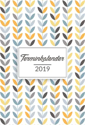 Produktbild von Terminkalender 2019 in A5: Organisiere deinen Alltag mit dem Terminplaner