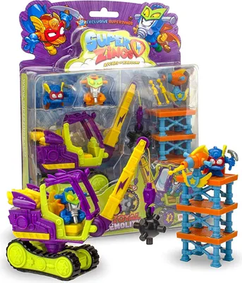 Zdjęcie produktu dla Superzings 22180022 - Misja 2 "Totalna demolka" Figurki do zabawy Pojazdy