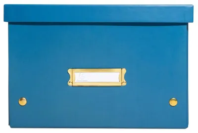 Produktbild von EXACOMPTA Ablagebox Neo Deco DIN A4+ blau