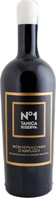 Produktbild von Tanica No. Uno Riserva Montepulciano 2020 | Rotwein | Italien | 1 x 0,75 Liter