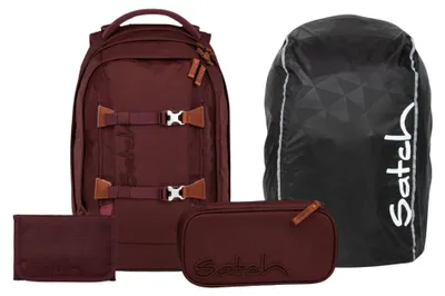 Produktbild von Satch, Schulrucksack-Set PACK Nordic Ruby 4-teilig, ab 5. Klasse