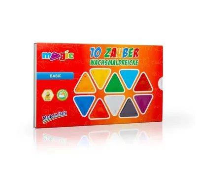 Produktbild von Magische Dreieckige Wachsmalstifte Magic – Sets – BASIC