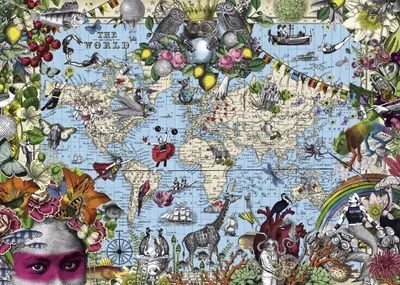 Obrázok produktu pre Puzzle 2000 piese Quirky World Heye 29913