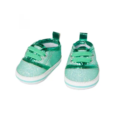 Produktbild von HELESS Glitzer-Sneakers mint Gr. 38-45 cm Puppenkleidung